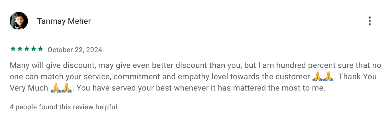 Customer review screenshot 1