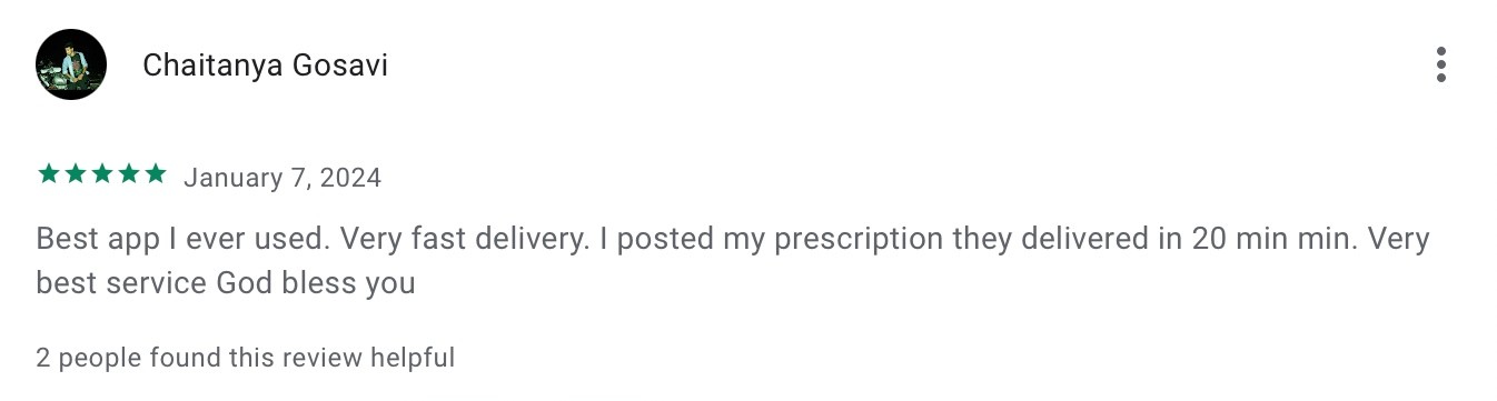 Customer review screenshot 2